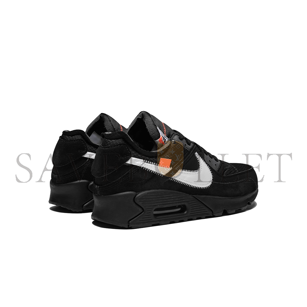 NIKE AIR MAX 90 OFF-WHITE BLACK AA7293-001